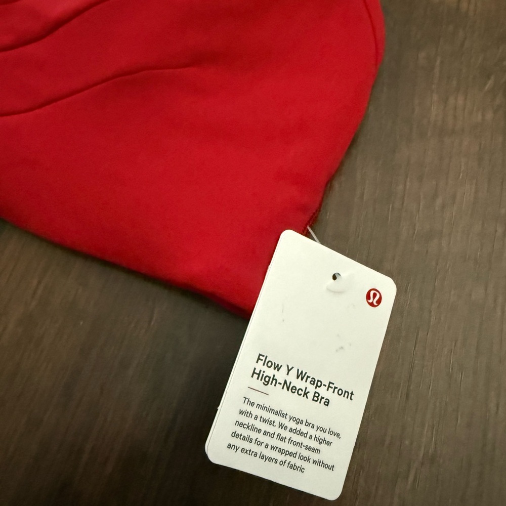 🆕 Lululemon Flow Y Wrap High Neck Bra - Picture 2 of 8